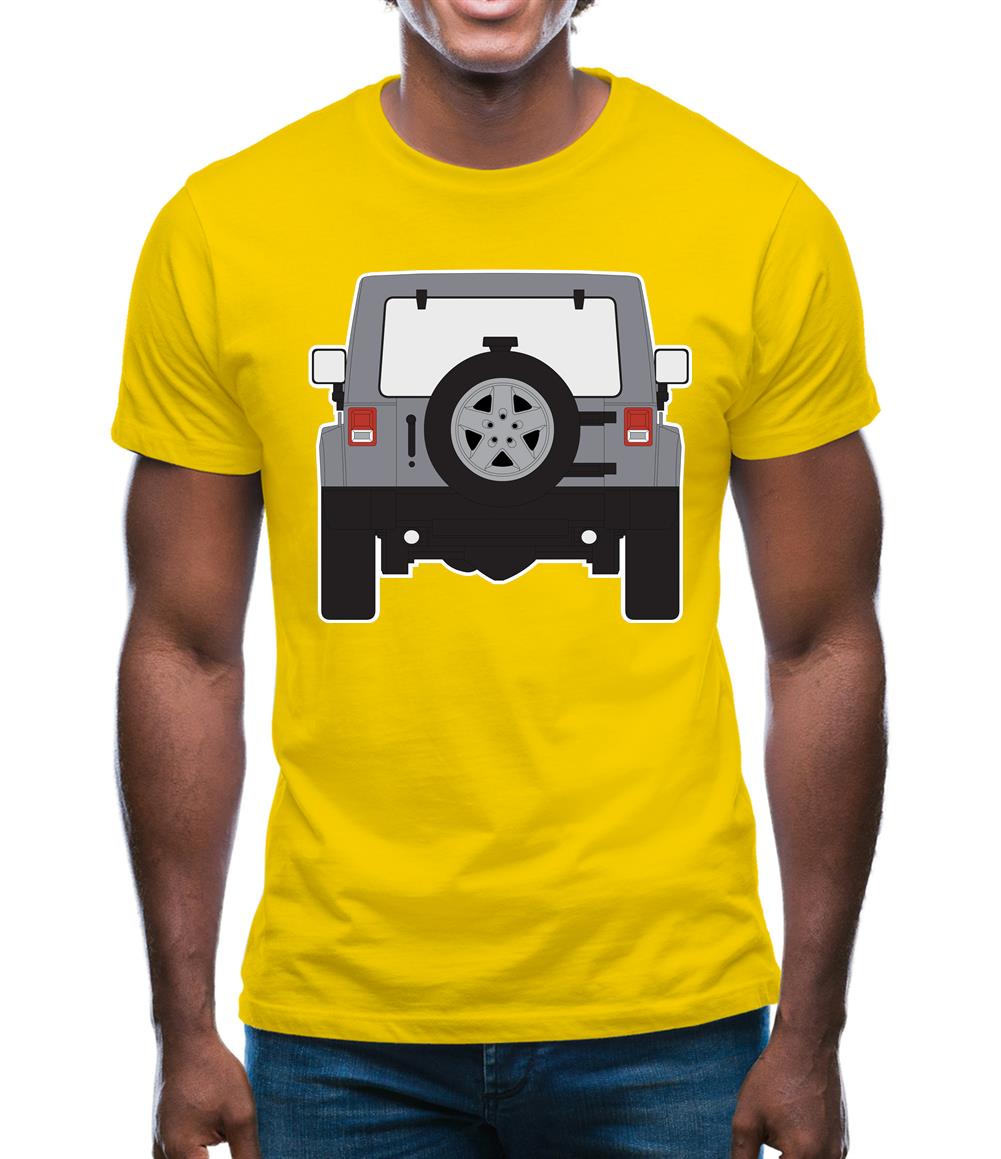 Jw Rear Hyper Silver Mens T-Shirt Jw Rear Hyper Silver Mens T-Shirt