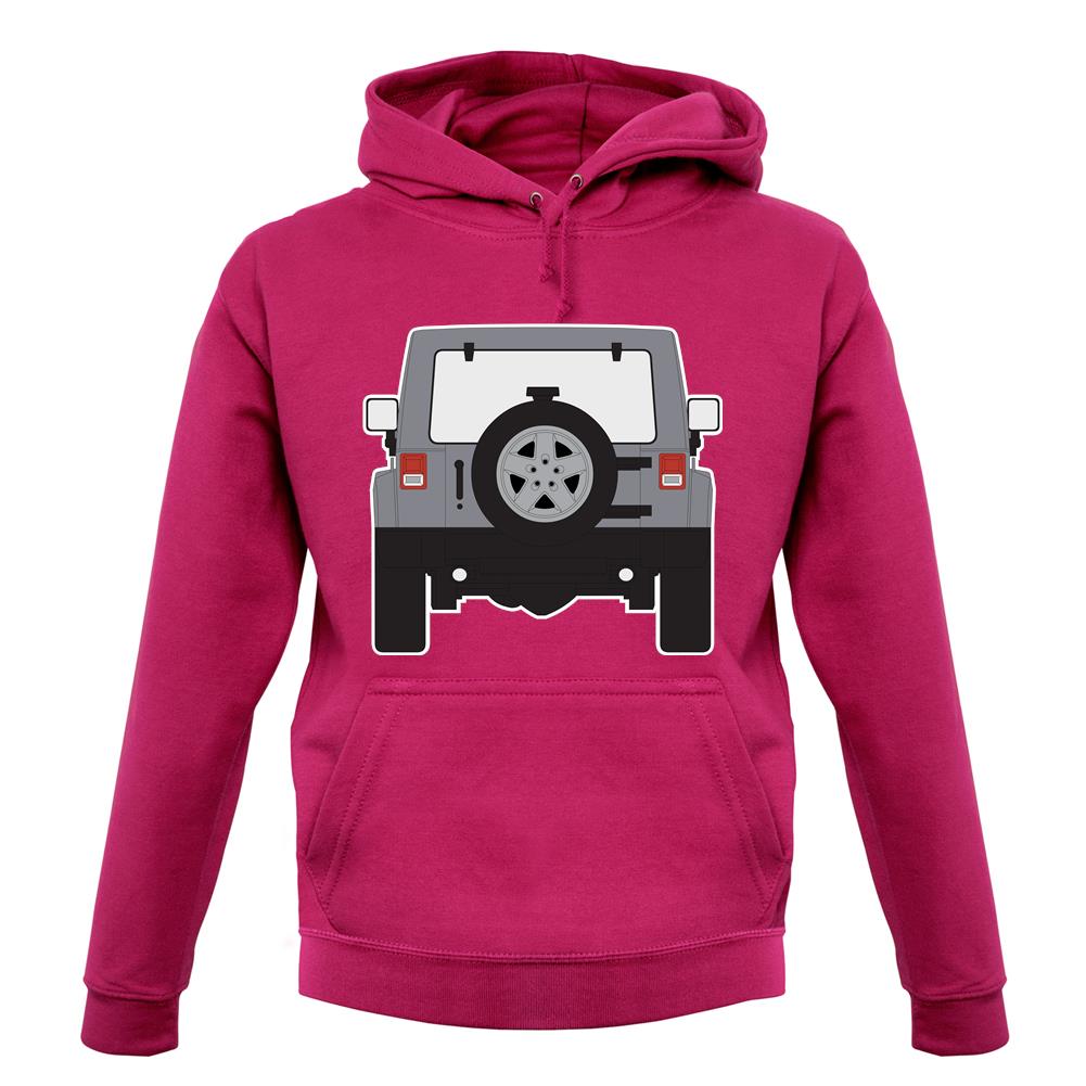 Jw Rear Hyper Silver unisex hoodie Jw Rear Hyper Silver unisex hoodie