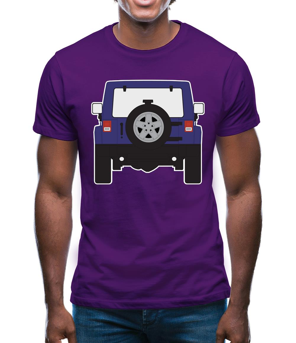 Jw Rear Hyper Purple Mens T-Shirt Jw Rear Hyper Purple Mens T-Shirt