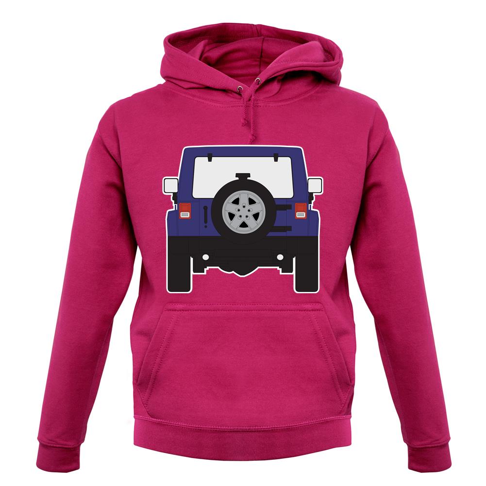 Jw Rear Hyper Purple unisex hoodie Jw Rear Hyper Purple unisex hoodie