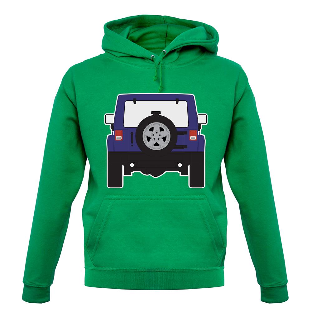 Jw Rear Hyper Purple unisex hoodie Jw Rear Hyper Purple unisex hoodie