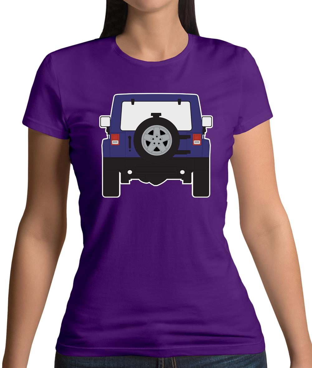 Jw Rear Hyper Purple Womens T-Shirt Jw Rear Hyper Purple Womens T-Shirt