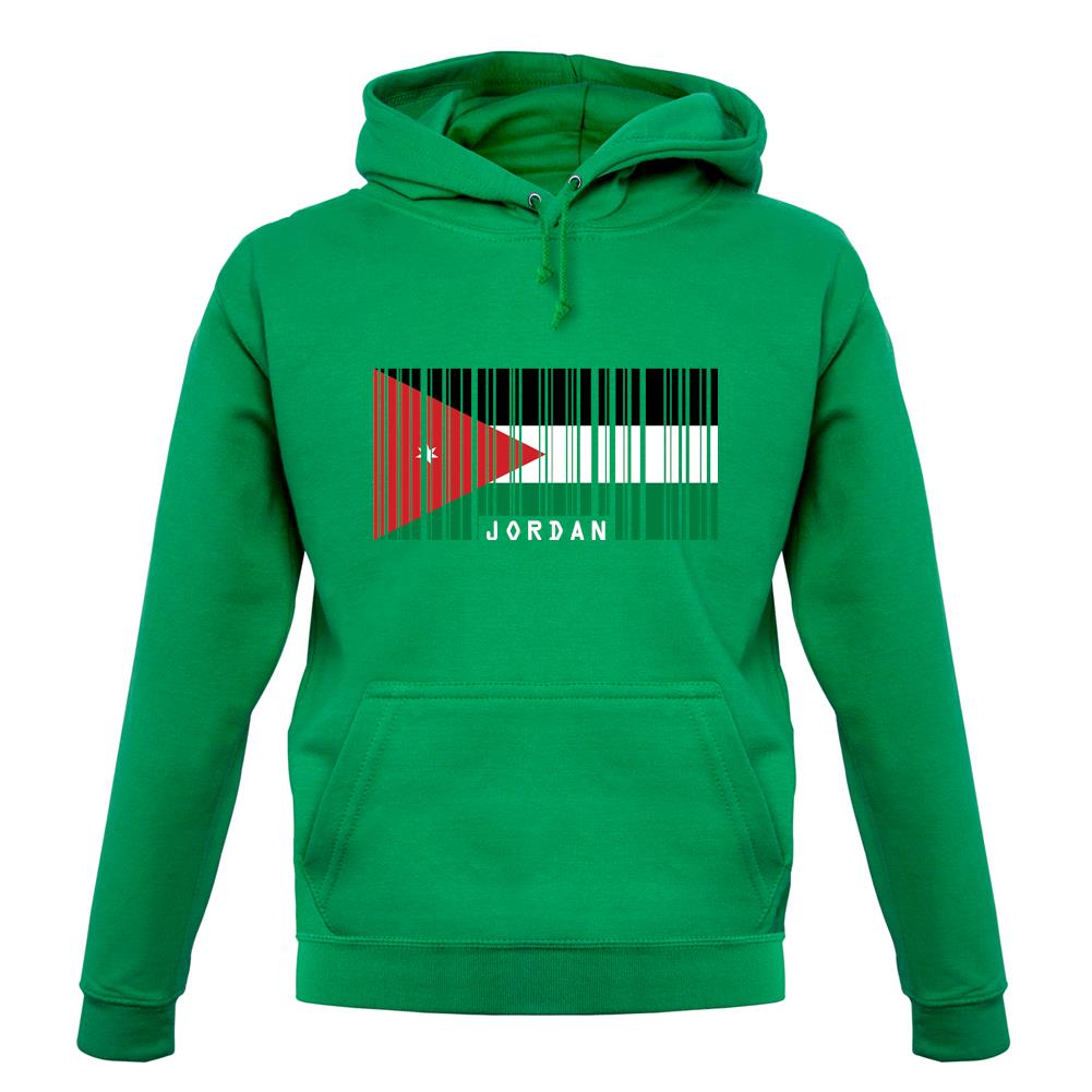Jordan Barcode Style Flag unisex hoodie Jordan Barcode Style Flag unisex hoodie