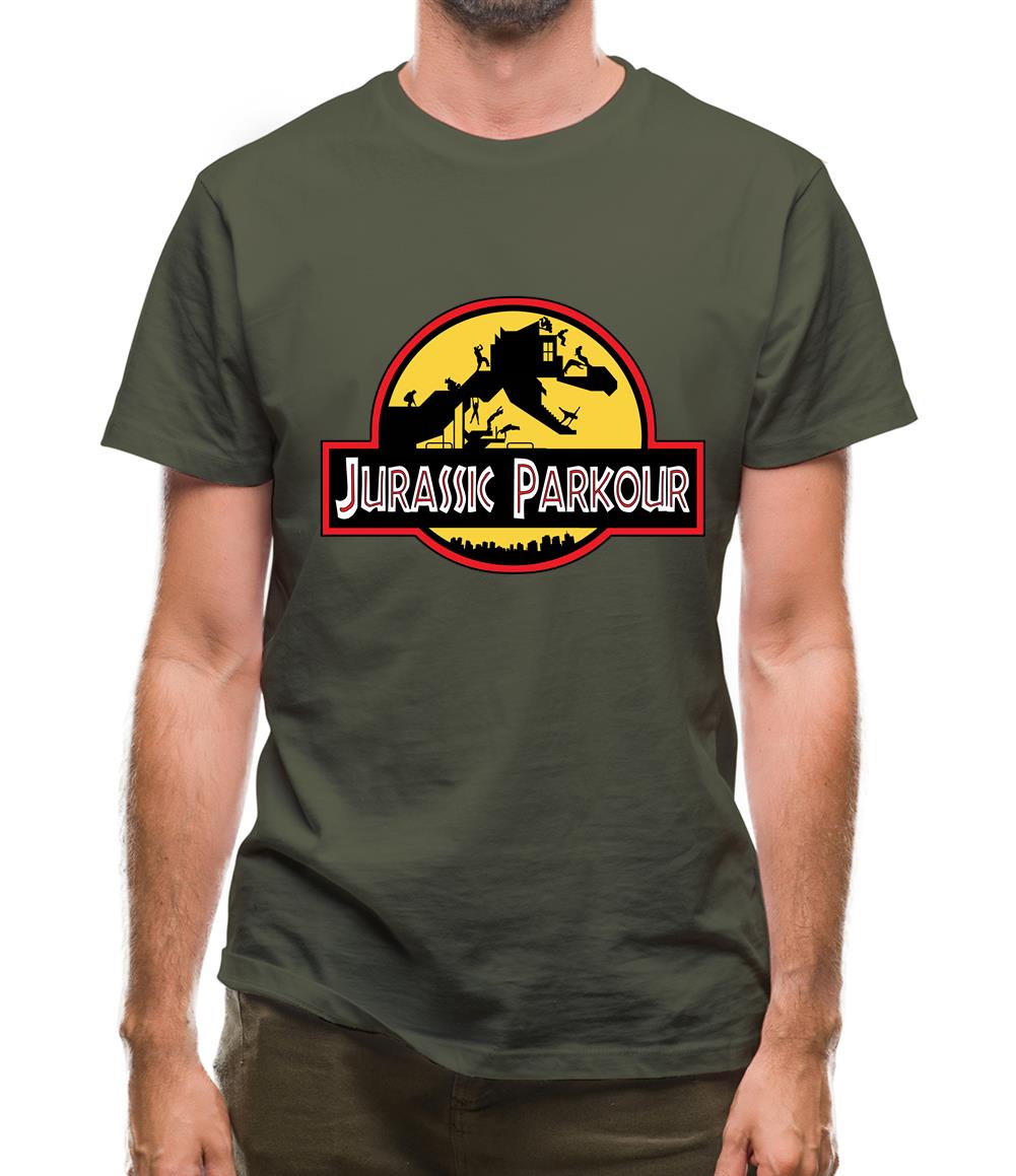 Jurassic Parkour Mens T-Shirt Jurassic Parkour Mens T-Shirt