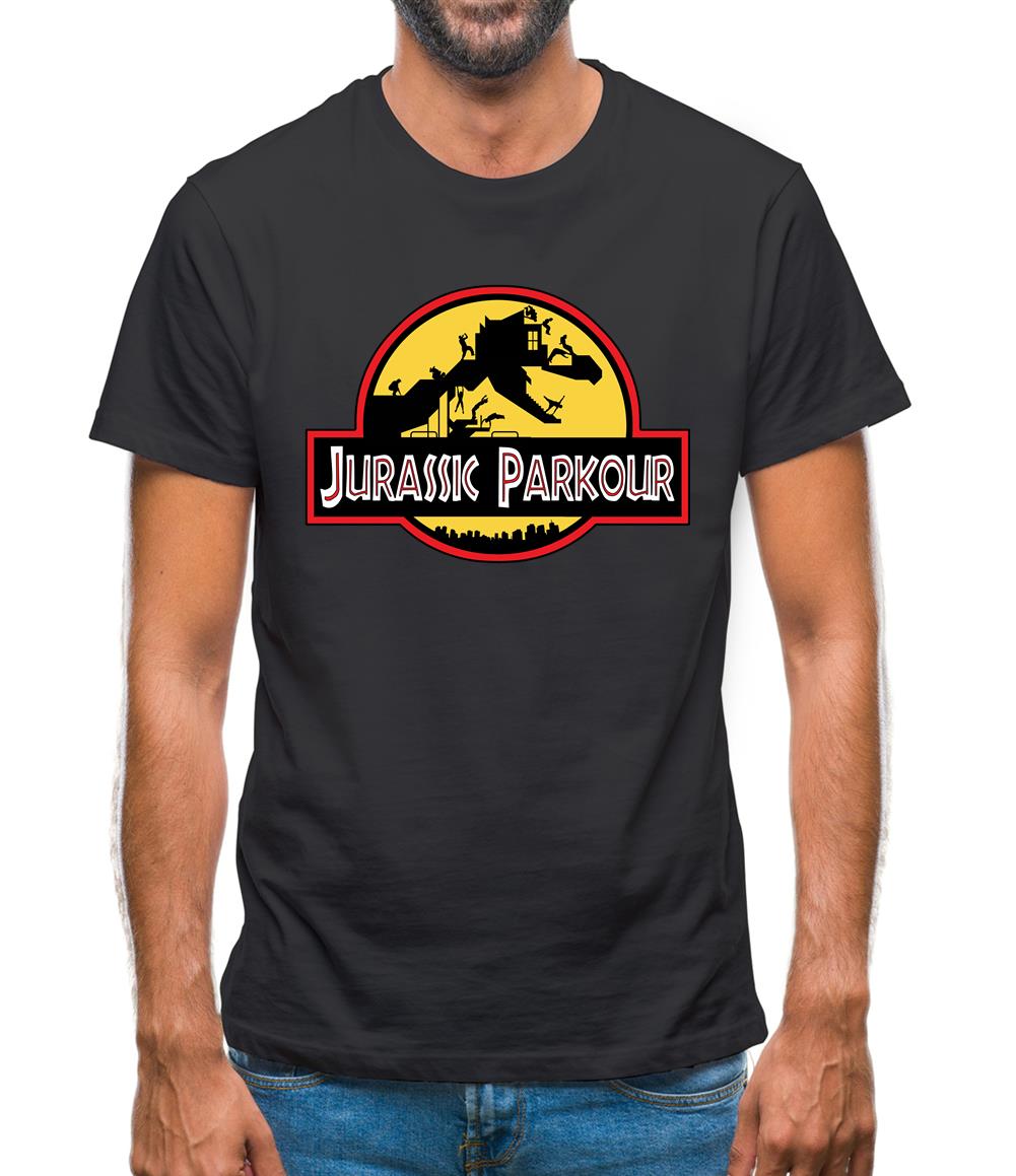 Jurassic Parkour Mens T-Shirt Jurassic Parkour Mens T-Shirt