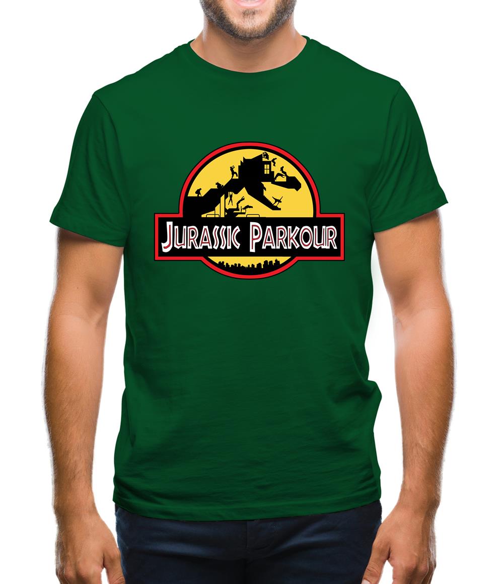 Jurassic Parkour Mens T-Shirt Jurassic Parkour Mens T-Shirt