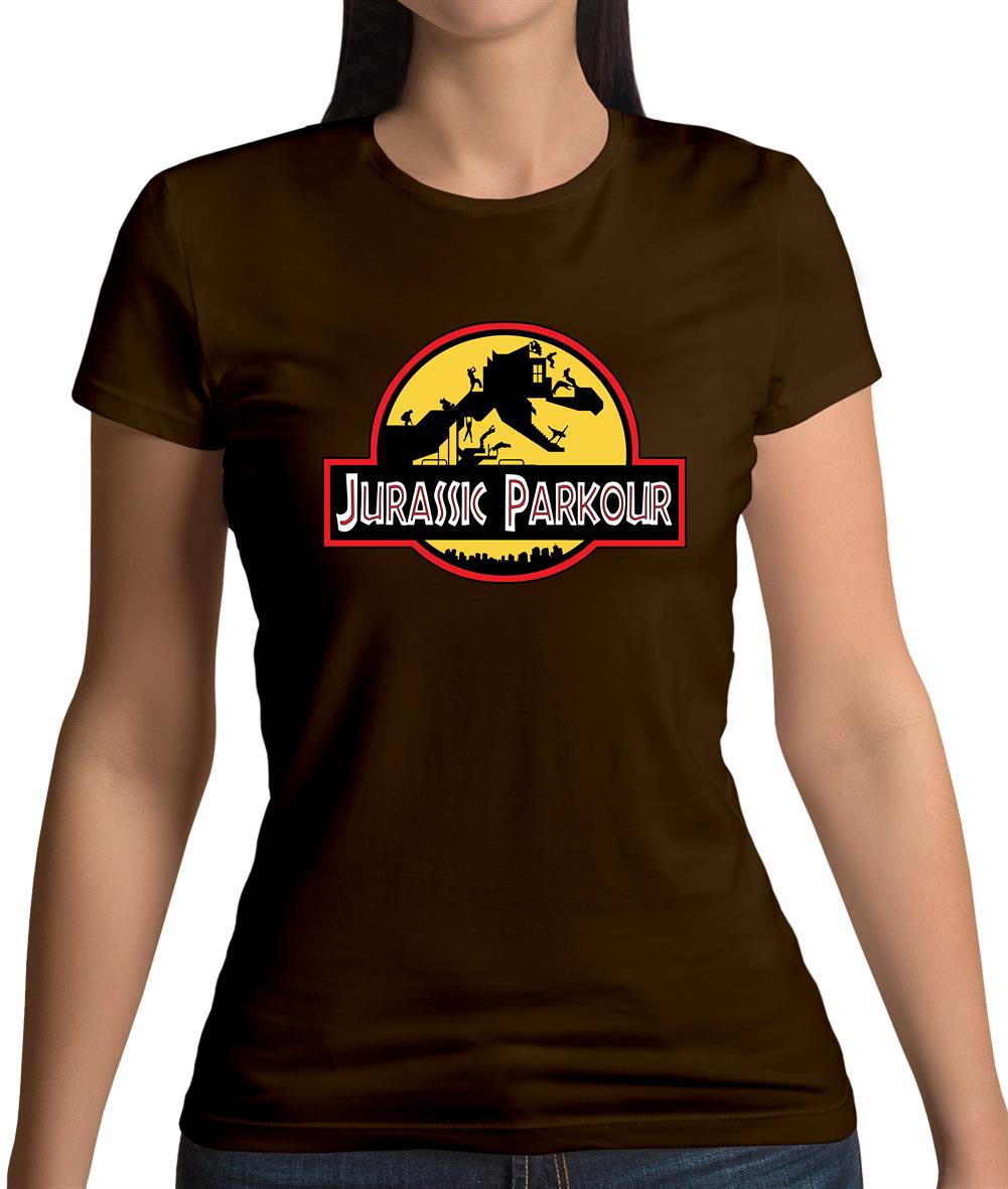 Jurassic Parkour Womens T-Shirt Jurassic Parkour Womens T-Shirt
