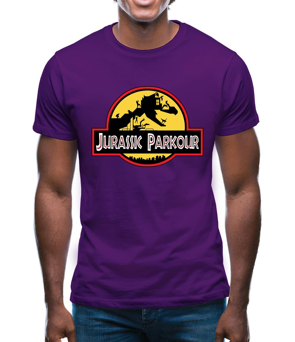 Jurassic Parkour Mens T-Shirt Jurassic Parkour Mens T-Shirt
