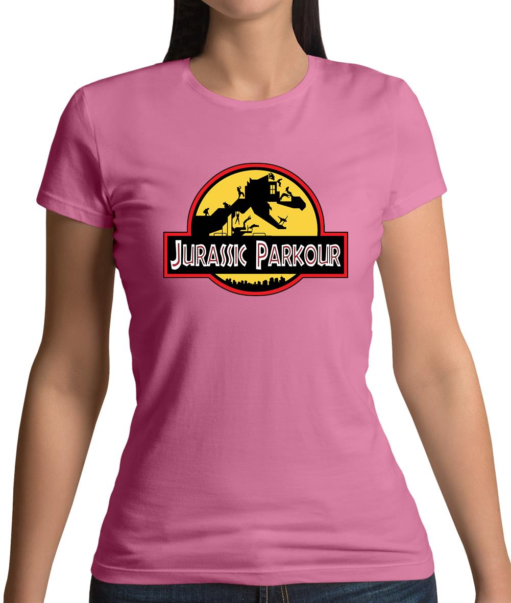 Jurassic Parkour Womens T-Shirt Jurassic Parkour Womens T-Shirt