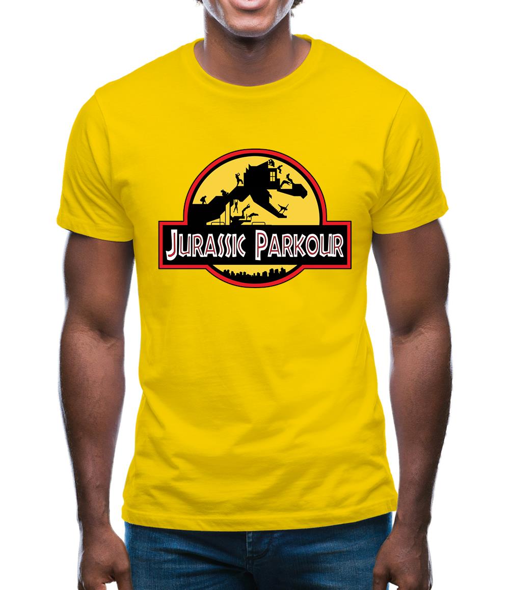 Jurassic Parkour Mens T-Shirt Jurassic Parkour Mens T-Shirt