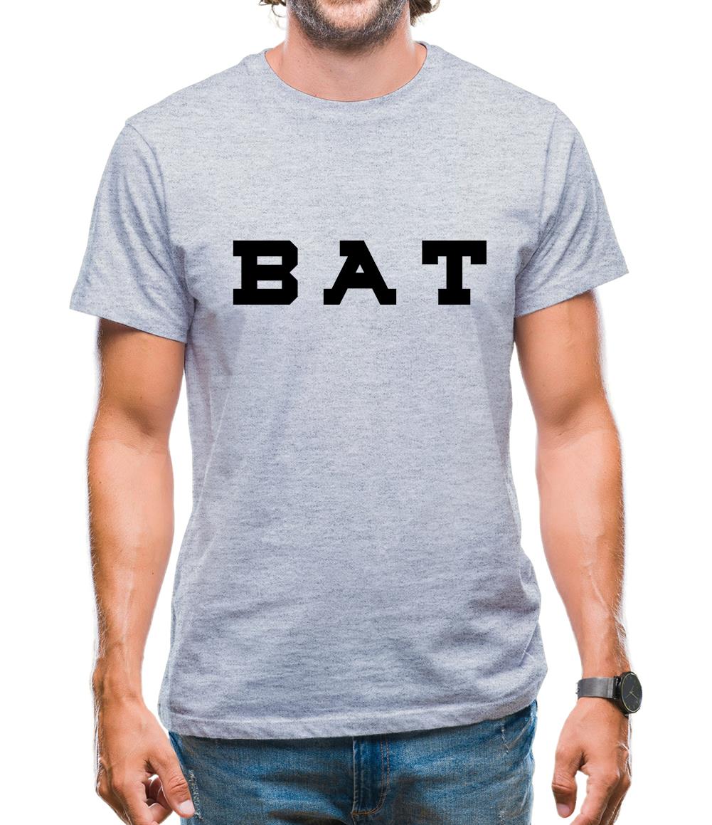 Justcie Bat College Style Mens T-Shirt Justcie Bat College Style Mens T-Shirt