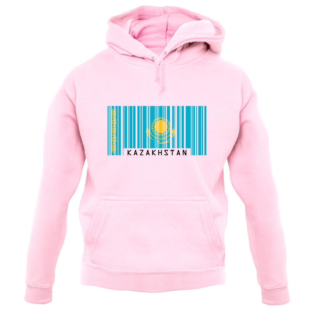 Kazakhstan Barcode Style Flag unisex hoodie Kazakhstan Barcode Style Flag unisex hoodie