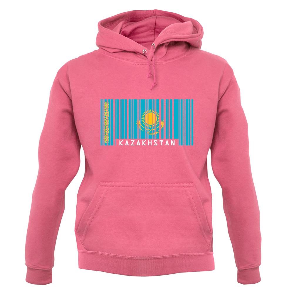 Kazakhstan Barcode Style Flag unisex hoodie Kazakhstan Barcode Style Flag unisex hoodie