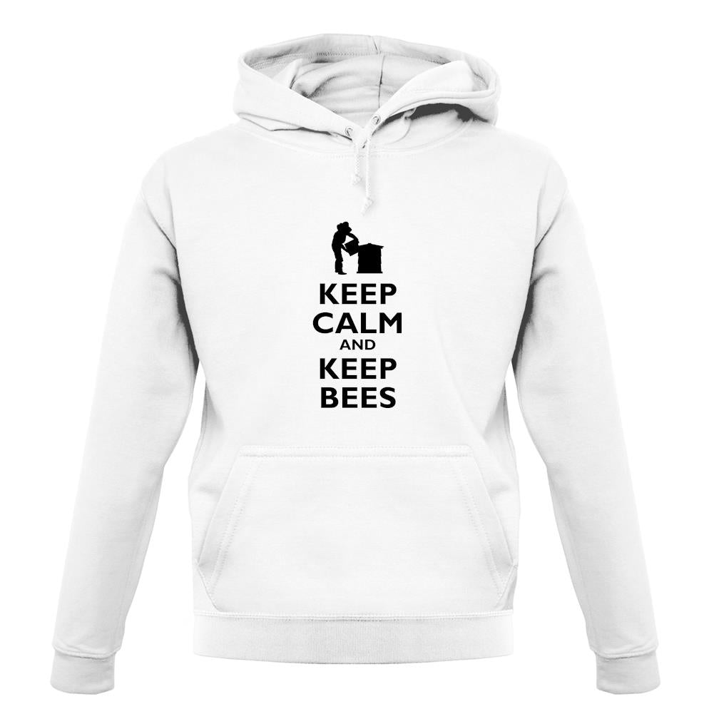 Keep Calm And Keep Bees unisex hoodie Keep Calm And Keep Bees unisex hoodie