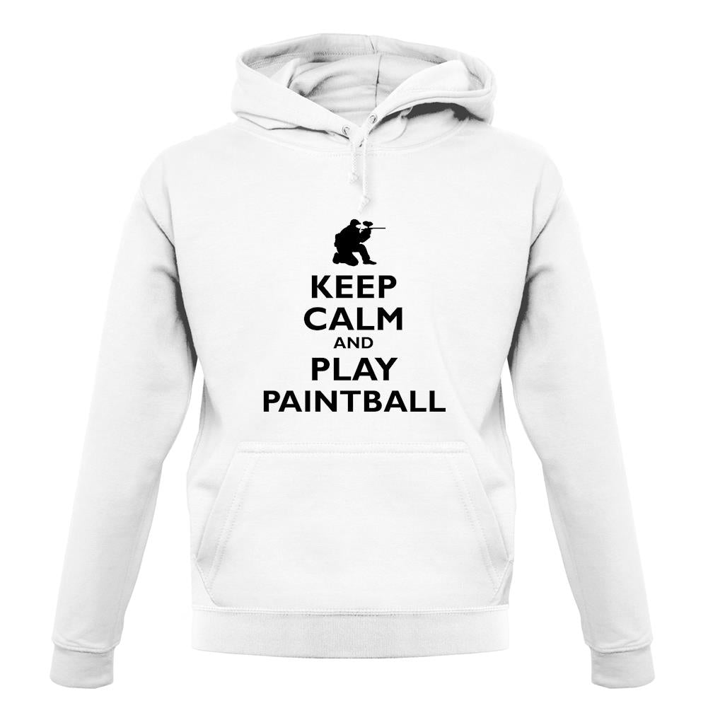 Keep Calm And Play Paintball unisex hoodie Keep Calm And Play Paintball unisex hoodie