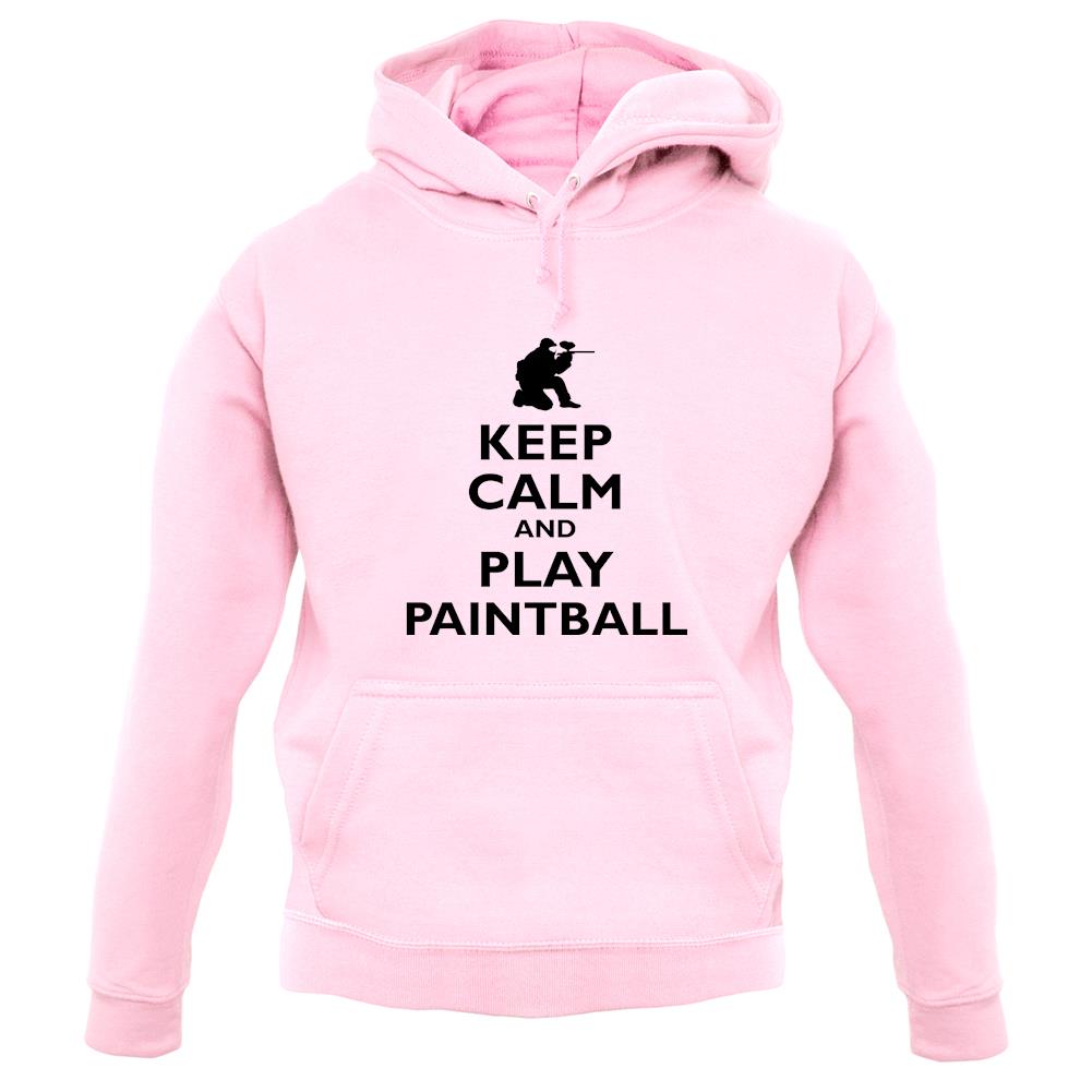 Keep Calm And Play Paintball unisex hoodie Keep Calm And Play Paintball unisex hoodie