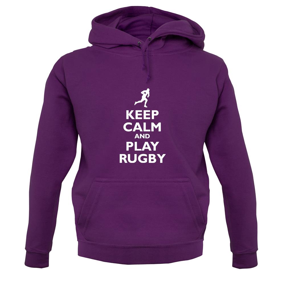 Keep Calm And Play Rugby unisex hoodie Keep Calm And Play Rugby unisex hoodie