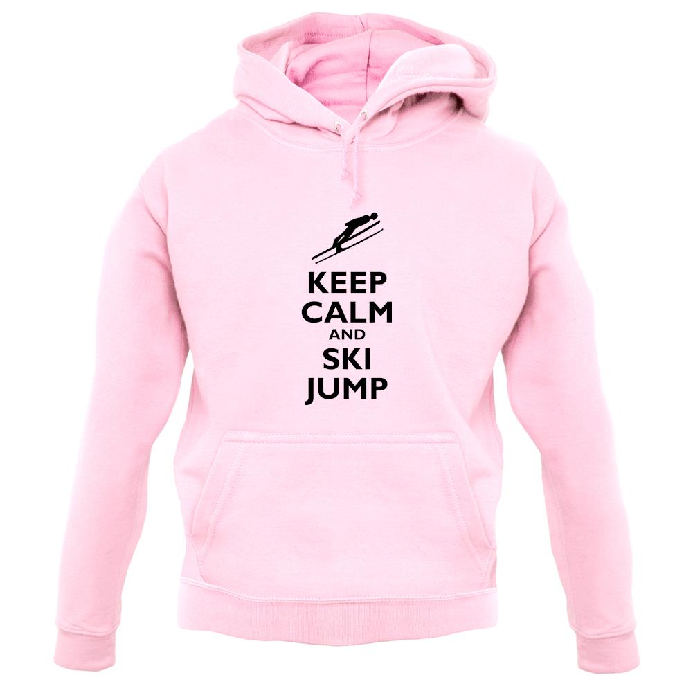 Keep Calm And Ski Jump unisex hoodie Keep Calm And Ski Jump unisex hoodie