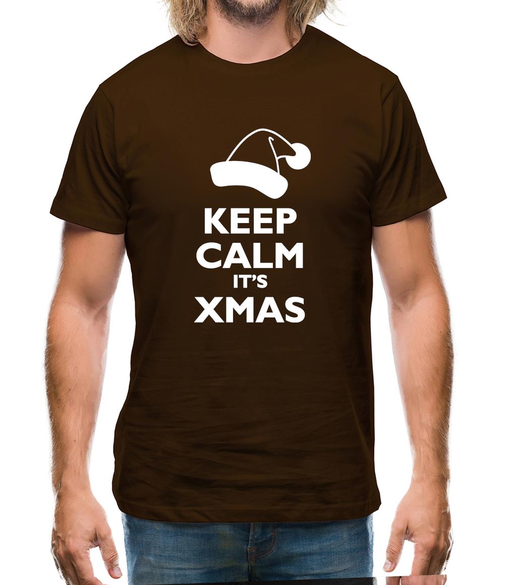 Keep Calm It's Xmas Mens T-Shirt Keep Calm It's Xmas Mens T-Shirt