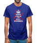 Keep Calm And Kill Zombies Mens T-Shirt Keep Calm And Kill Zombies Mens T-Shirt