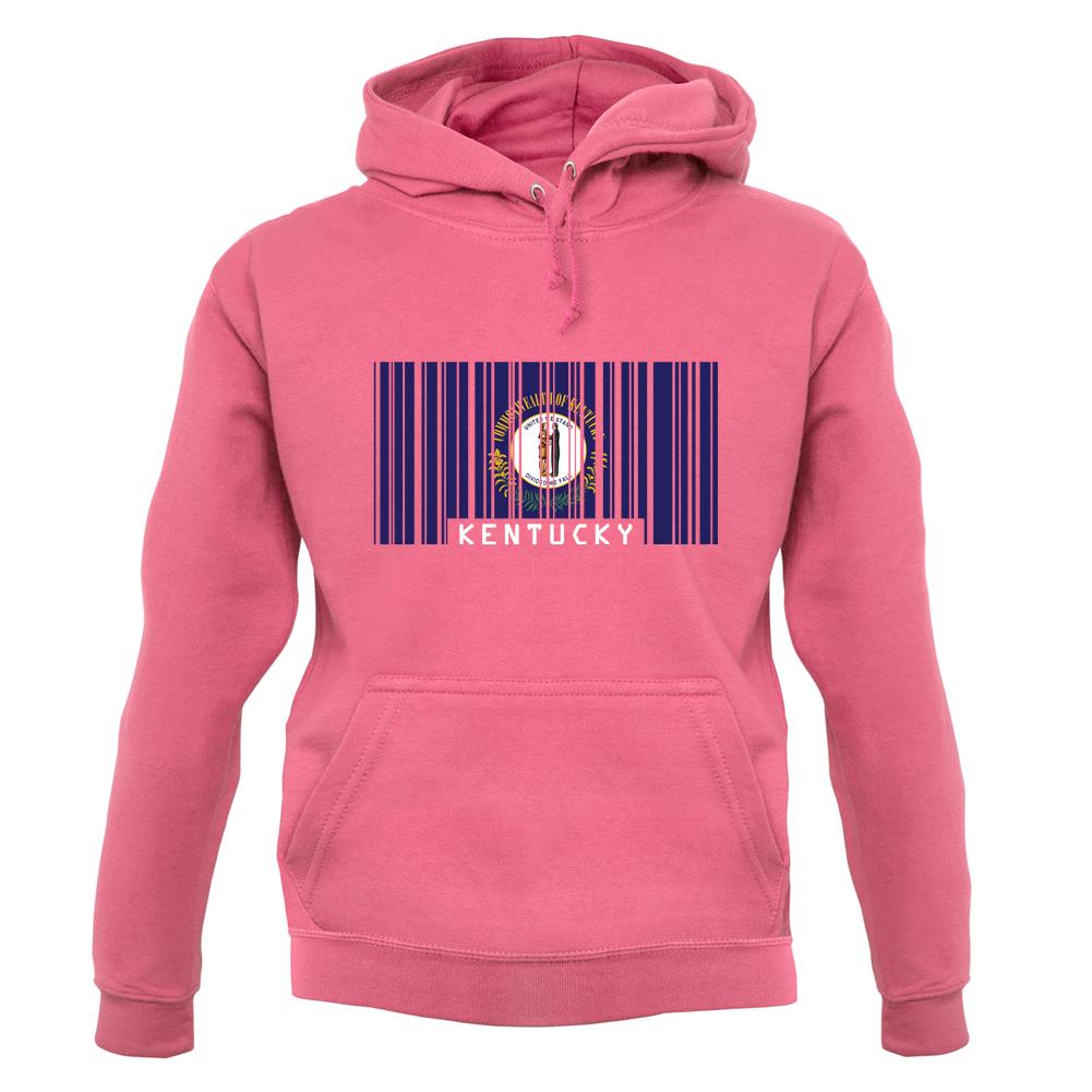 Kentucky Barcode Style Flag unisex hoodie Kentucky Barcode Style Flag unisex hoodie