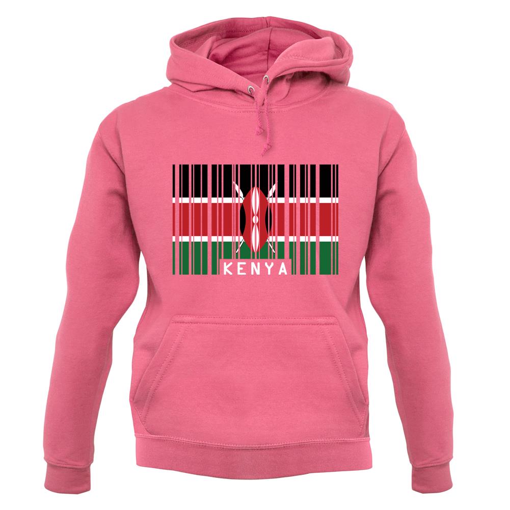 Kenya Barcode Style Flag unisex hoodie Kenya Barcode Style Flag unisex hoodie