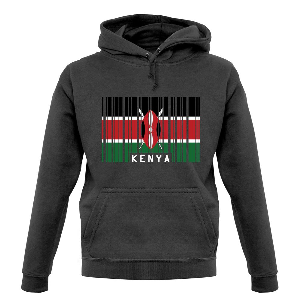 Kenya Barcode Style Flag unisex hoodie Kenya Barcode Style Flag unisex hoodie