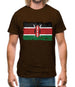 Kenya Grunge Style Flag Mens T-Shirt Kenya Grunge Style Flag Mens T-Shirt