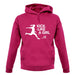 Kick Like A Girl unisex hoodie Kick Like A Girl unisex hoodie