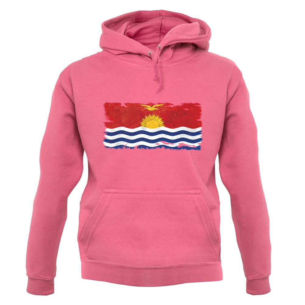 Kiribati Grunge Style Flag unisex hoodie Kiribati Grunge Style Flag unisex hoodie
