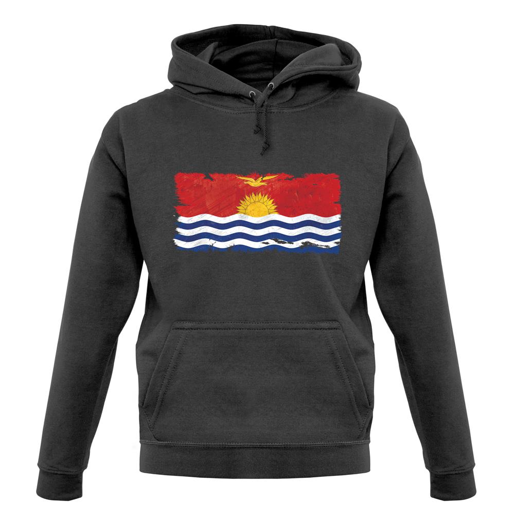 Kiribati Grunge Style Flag unisex hoodie Kiribati Grunge Style Flag unisex hoodie