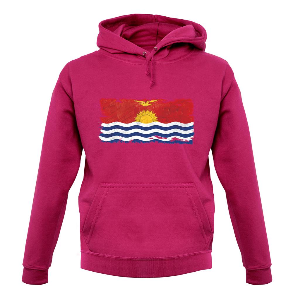 Kiribati Grunge Style Flag unisex hoodie Kiribati Grunge Style Flag unisex hoodie