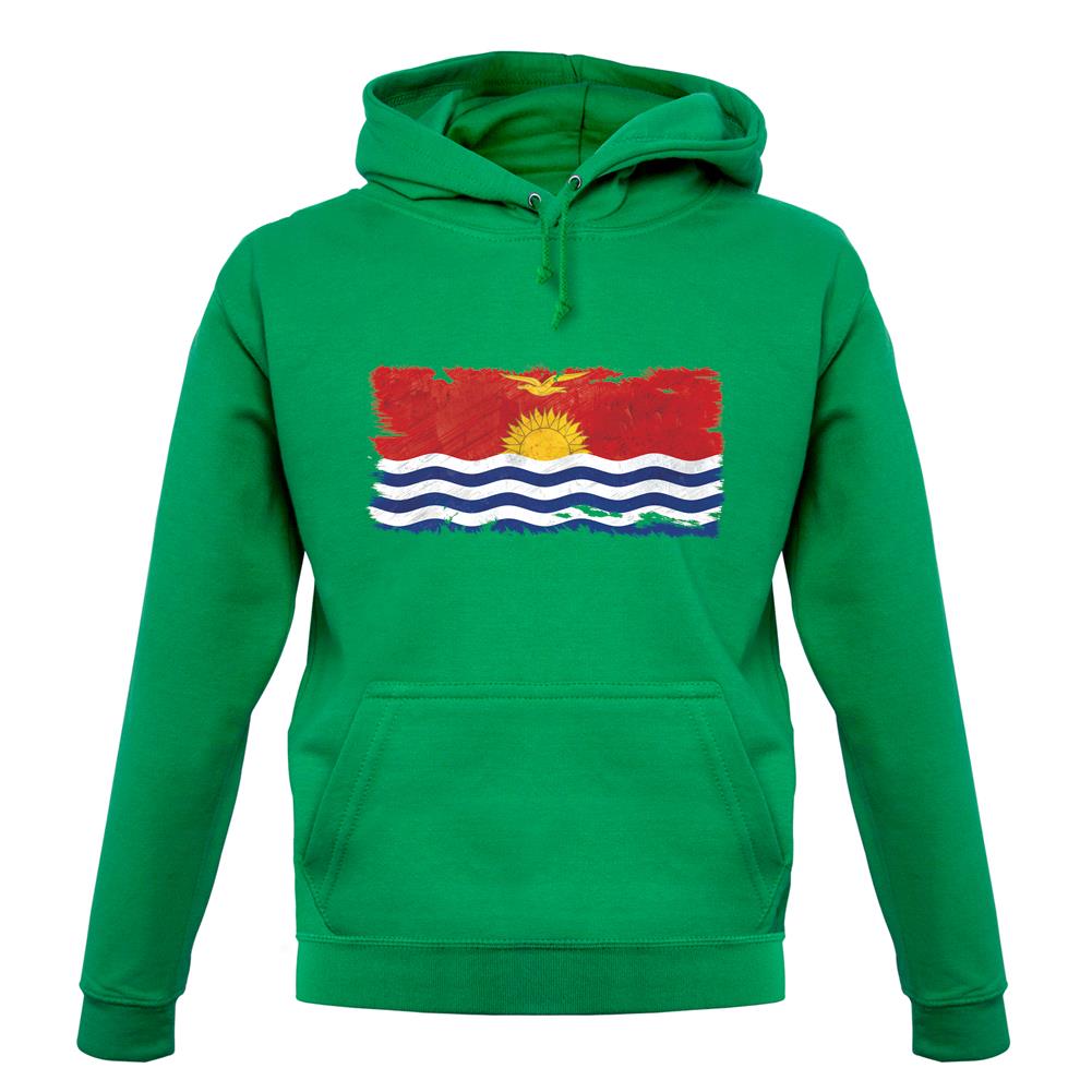 Kiribati Grunge Style Flag unisex hoodie Kiribati Grunge Style Flag unisex hoodie