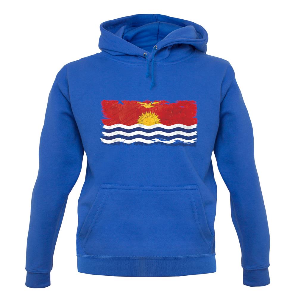 Kiribati Grunge Style Flag unisex hoodie Kiribati Grunge Style Flag unisex hoodie