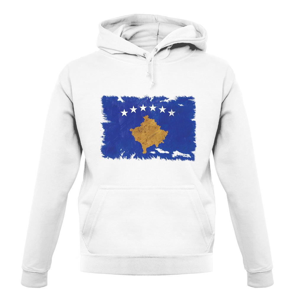 Kosovo Grunge Style Flag unisex hoodie Kosovo Grunge Style Flag unisex hoodie