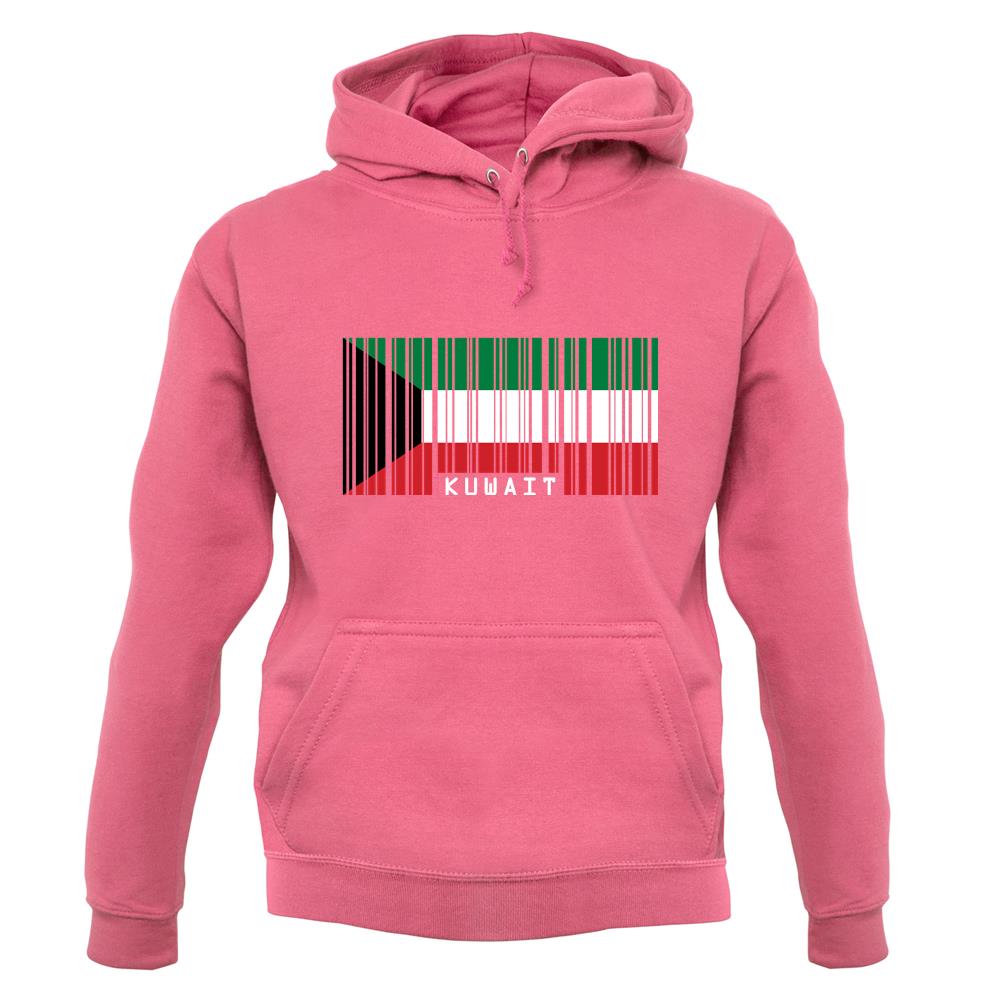 Kuwait Barcode Style Flag unisex hoodie Kuwait Barcode Style Flag unisex hoodie