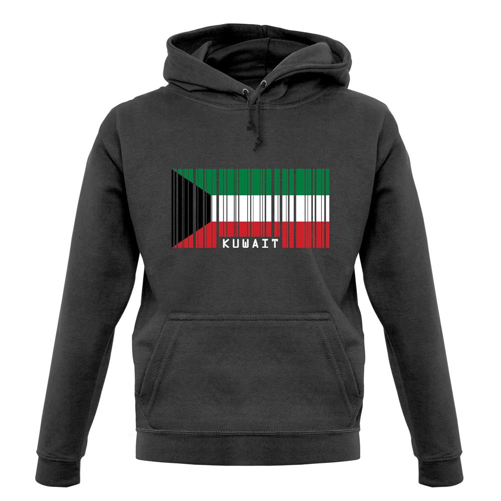 Kuwait Barcode Style Flag unisex hoodie Kuwait Barcode Style Flag unisex hoodie