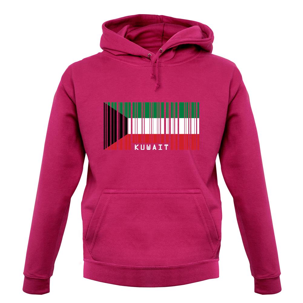 Kuwait Barcode Style Flag unisex hoodie Kuwait Barcode Style Flag unisex hoodie