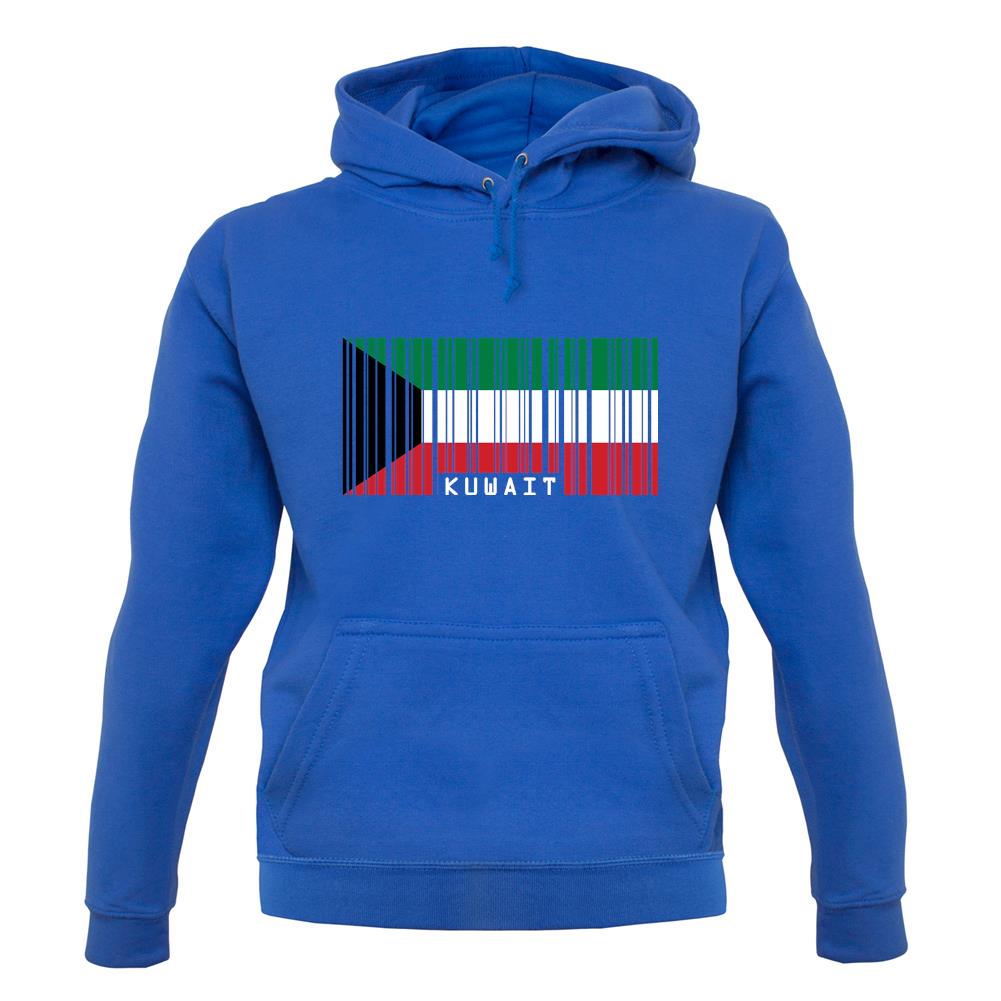 Kuwait Barcode Style Flag unisex hoodie Kuwait Barcode Style Flag unisex hoodie