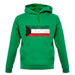 Kuwait Grunge Style Flag unisex hoodie