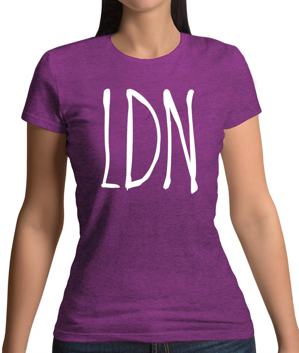 Ldn (London) Womens T-Shirt Ldn (London) Womens T-Shirt
