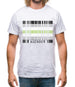 Lgbt Barcode Flags Agender Mens T-Shirt Lgbt Barcode Flags Agender Mens T-Shirt
