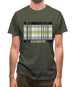 Lgbt Barcode Flags Agender Mens T-Shirt Lgbt Barcode Flags Agender Mens T-Shirt