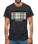 Lgbt Barcode Flags Agender Mens T-Shirt Lgbt Barcode Flags Agender Mens T-Shirt