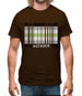 Lgbt Barcode Flags Agender Mens T-Shirt Lgbt Barcode Flags Agender Mens T-Shirt