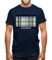 Lgbt Barcode Flags Agender Mens T-Shirt Lgbt Barcode Flags Agender Mens T-Shirt