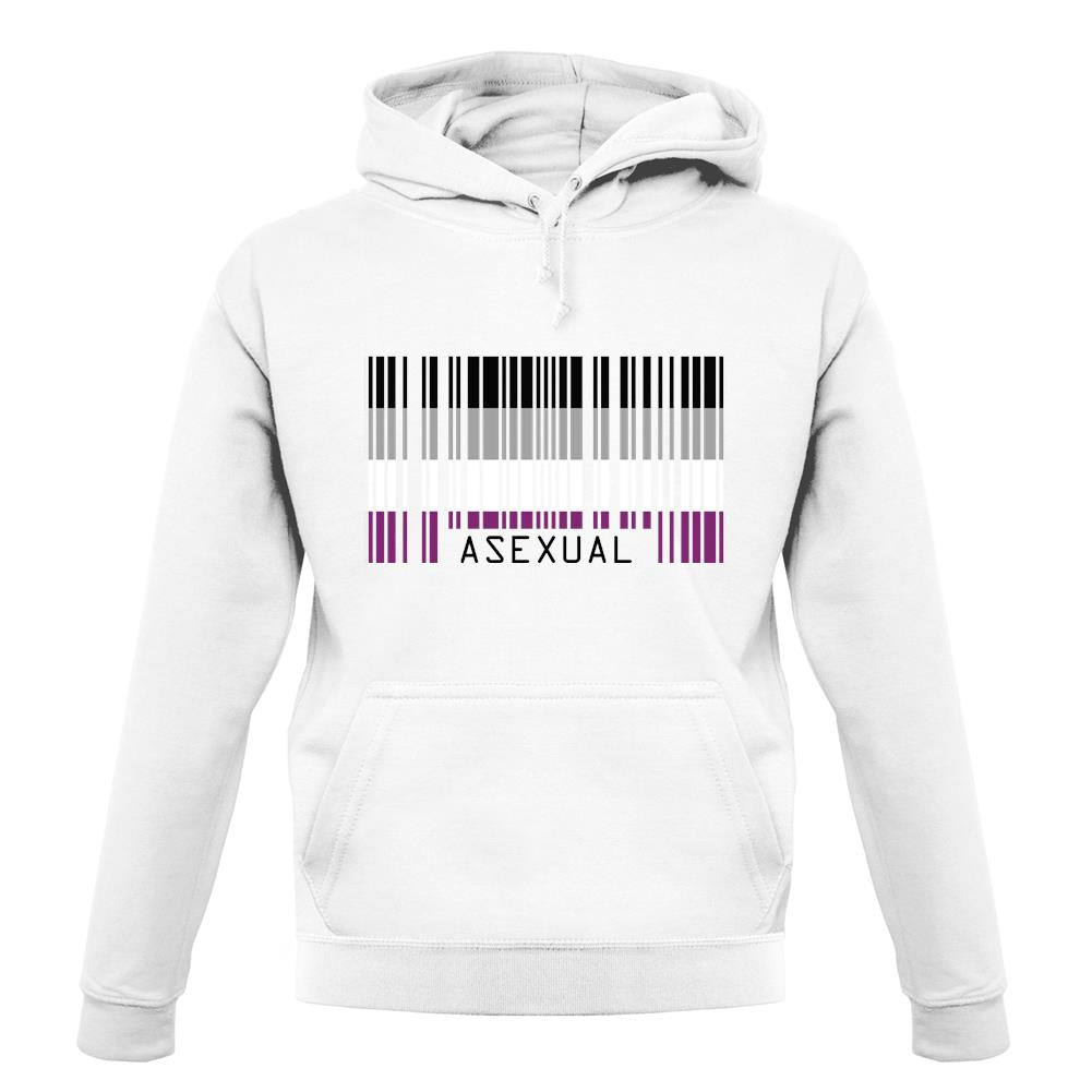 Lgbt Barcode Flags Asexual unisex hoodie Lgbt Barcode Flags Asexual unisex hoodie