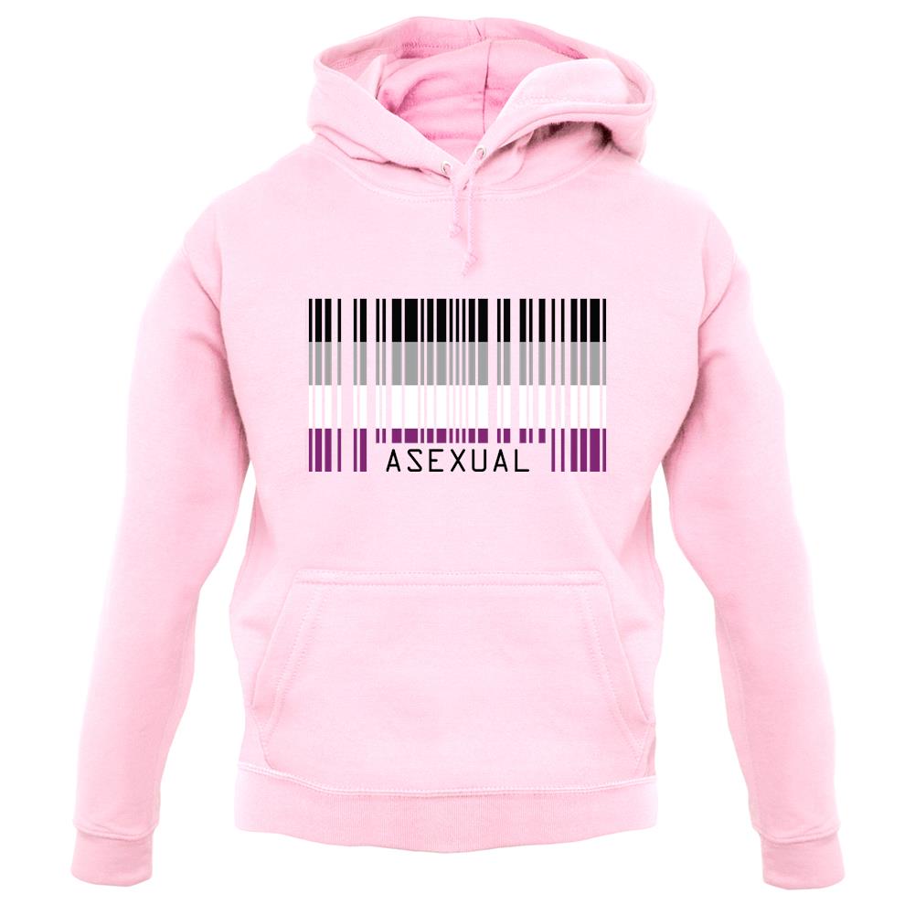 Lgbt Barcode Flags Asexual unisex hoodie Lgbt Barcode Flags Asexual unisex hoodie