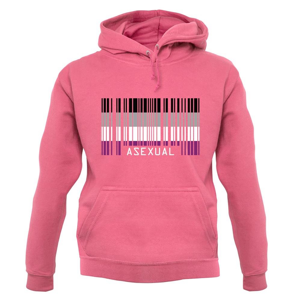 Lgbt Barcode Flags Asexual unisex hoodie Lgbt Barcode Flags Asexual unisex hoodie