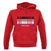 Lgbt Barcode Flags Asexual unisex hoodie Lgbt Barcode Flags Asexual unisex hoodie